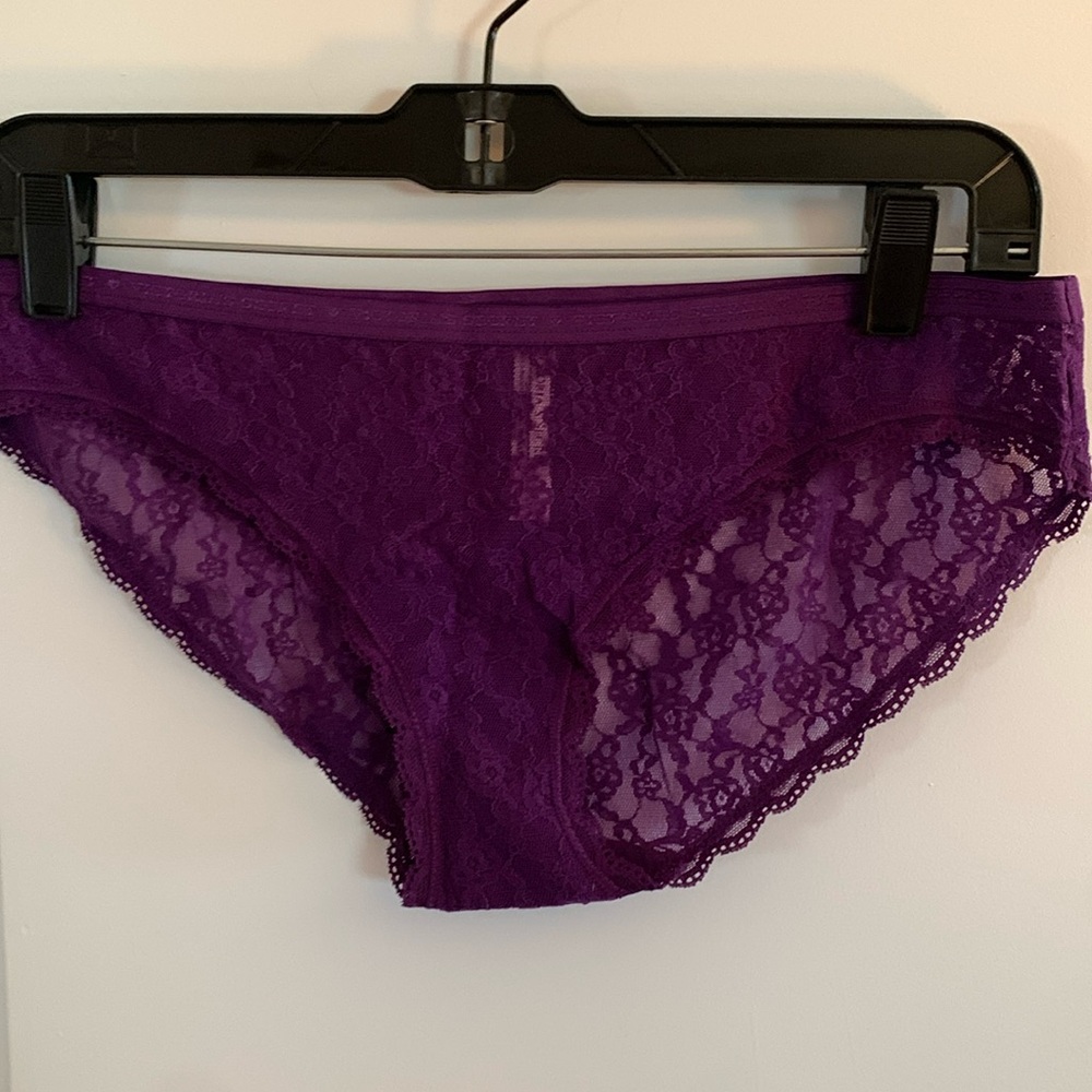 Victoria’s Secret Vintage Purple Lace Panties NWOT